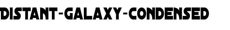 Distant Galaxy Condensed Regular.ttf