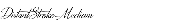 Distant Stroke Medium.otf