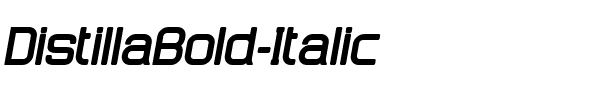 DistillaBold Italic Regular.ttf