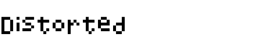 Distorted Regular.ttf