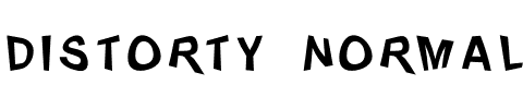 Distorty Normal.otf