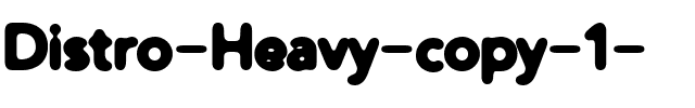 Distro Heavy Regular.ttf