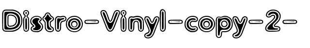 Distro Vinyl Regular.ttf