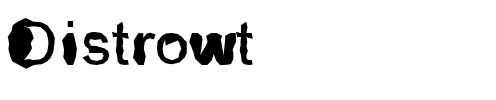 Distrowt Normal.ttf