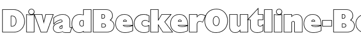DivadBeckerOutline Bold.ttf