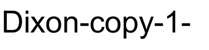 Dixon Regular.ttf