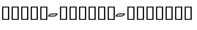 Dlila Hollow Oblique Regular.ttf