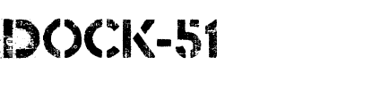 Dock 51 Normal.ttf