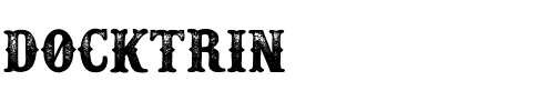 Docktrin Regular.ttf