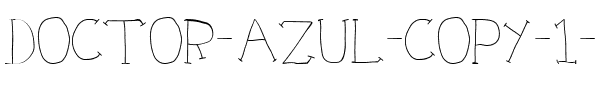 Doctor Azul Regular.ttf
