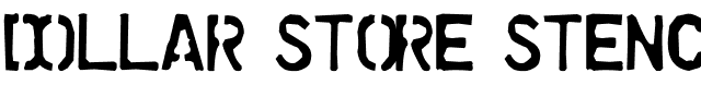 Dollar Store Stencil Regular.ttf