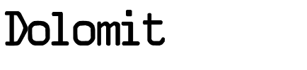 Dolomit Regular.otf