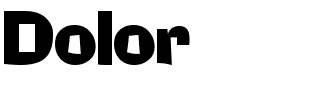 Dolor Regular.ttf