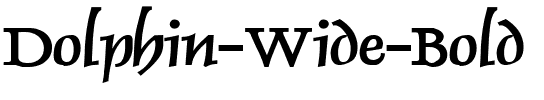 Dolphin Wide Bold.ttf