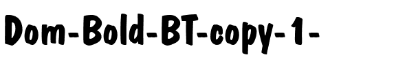 DomBold BT Regular.ttf
