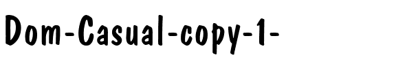 Dom Casual Regular.ttf