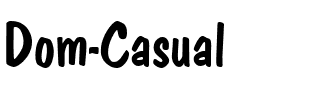 Dom Casual Regular.ttf