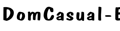 DomCasual Ex Regular.ttf