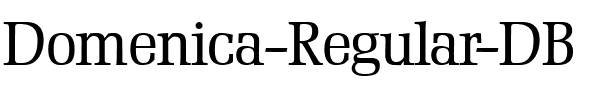 Domenica DB Regular.ttf
