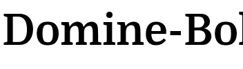 Domine Bold.ttf