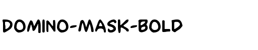 Domino Mask Bold Bold.ttf
