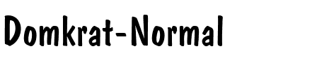 Domkrat Normal.ttf