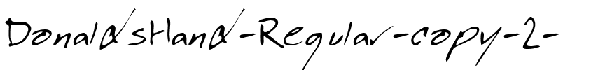 DonaldsHand Regular.ttf