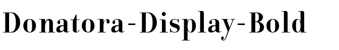 Donatora Display Bold.ttf