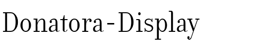 Donatora Display Regular.ttf