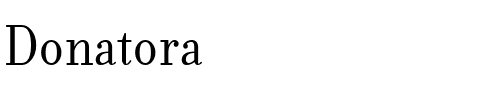 Donatora Regular.ttf