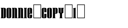 Donnie Normal.ttf