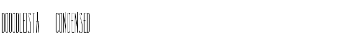 Dooodleista Condensed Regular.ttf