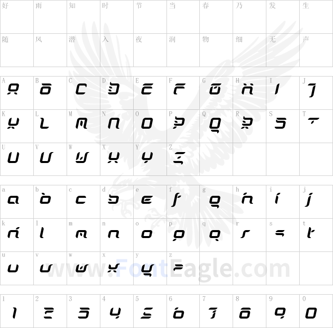DorisOrangeItalic