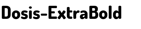 Dosis ExtraBold.ttf