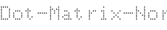 Dot-Matrix Normal.ttf
