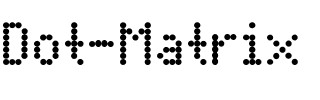 Dot Matrix Regular.ttf