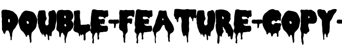Double Feature Regular.ttf