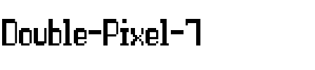 Double Pixel-7 Regular.ttf