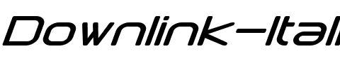 Downlink Italic.ttf