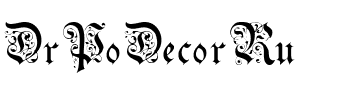 DrPoDecorRu Regular.ttf
