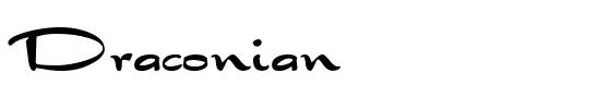 Draconian Regular.ttf