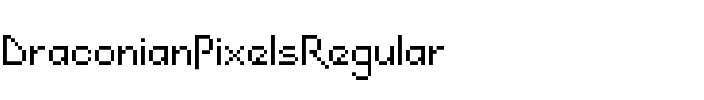 DraconianPixelsRegular Regular.ttf