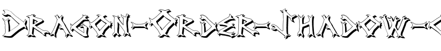 Dragon Order Shadow Shadow.ttf