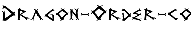 Dragon Order Regular.ttf