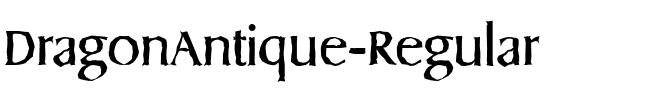 DragonAntique Regular.ttf