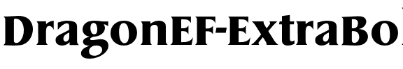 DragonEF ExtraBold Regular.otf
