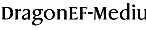 DragonEF Medium.otf