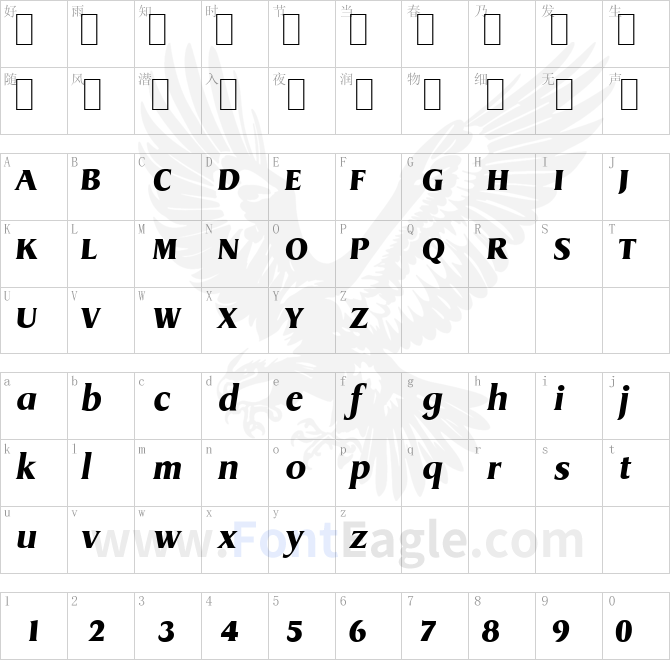 DragonSerial-Heavy-Italic