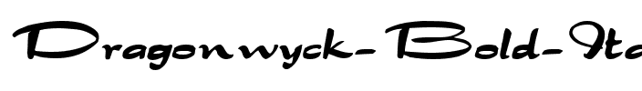 Dragonwyck  Bold Italic.ttf