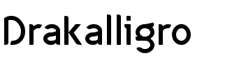 Drakalligro Normal.ttf